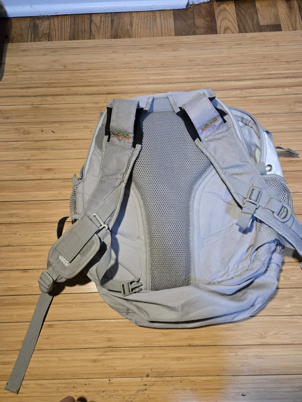 Adidas Men's White & Gray Backpack